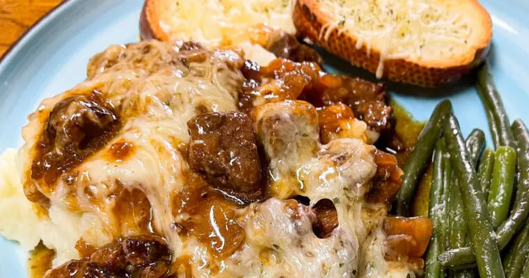 Crockpot French Onion Beef Stew
