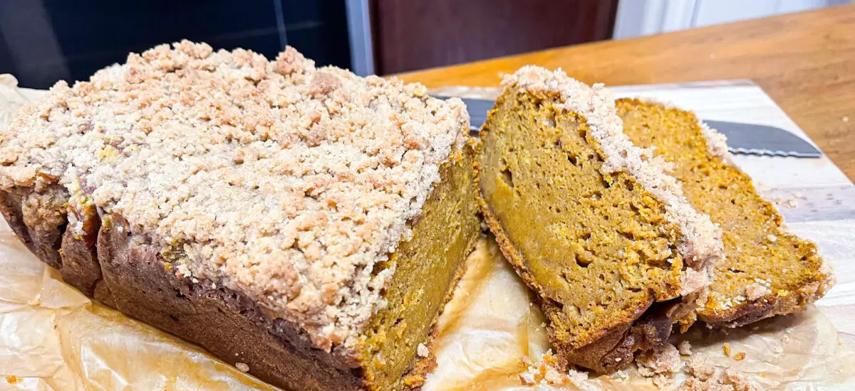 Pumpkin Crumble Bread