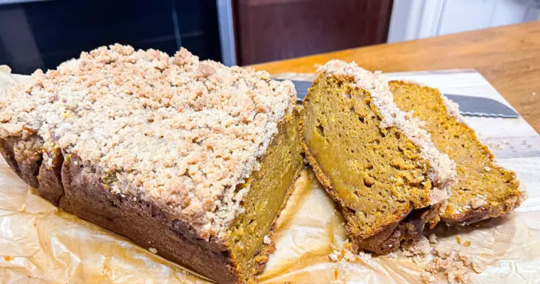 Pumpkin Crumble Bread