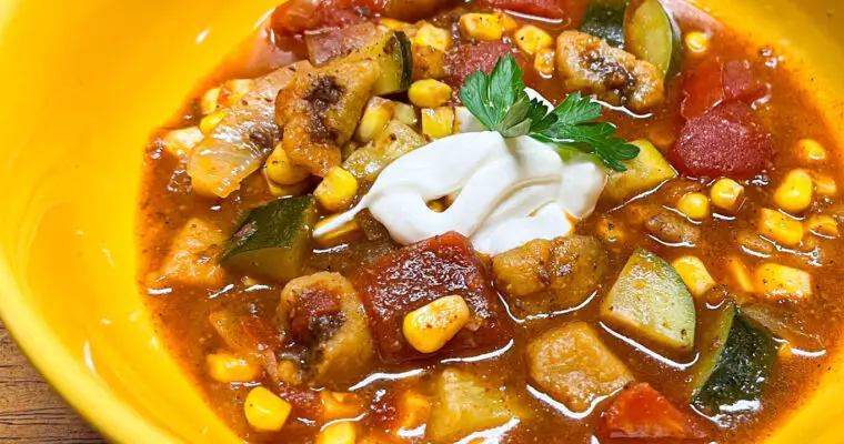 Easy Tamale Soup Using Canned Tamales