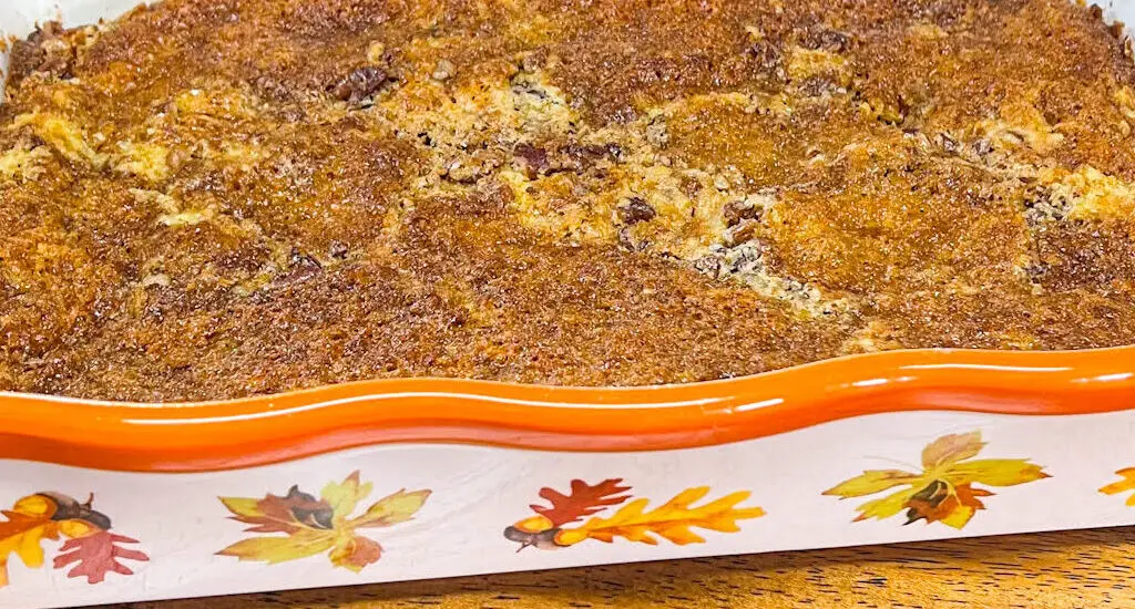 Pecan Pie Dump Cake