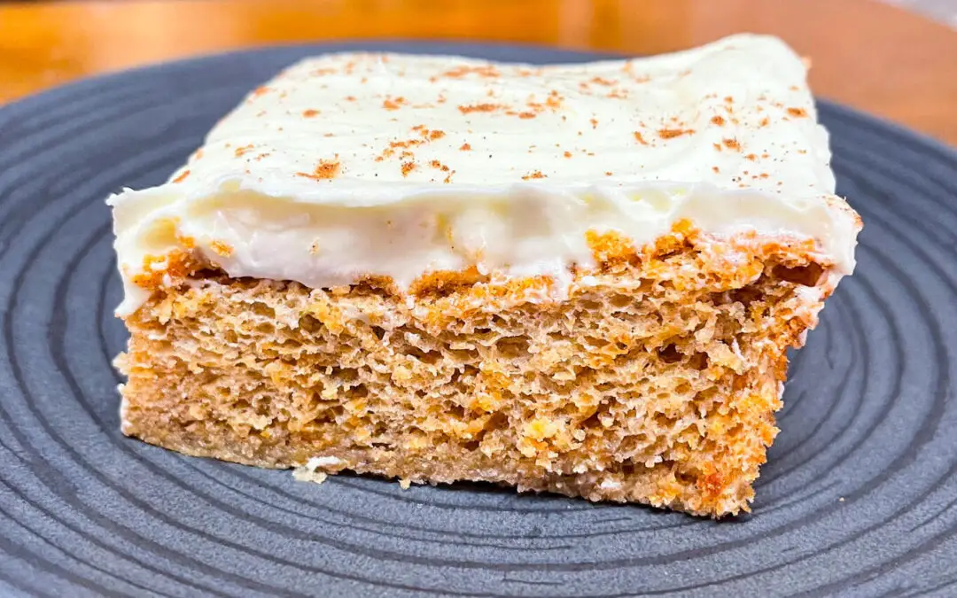 Pumpkin Pie Angel Food Cake