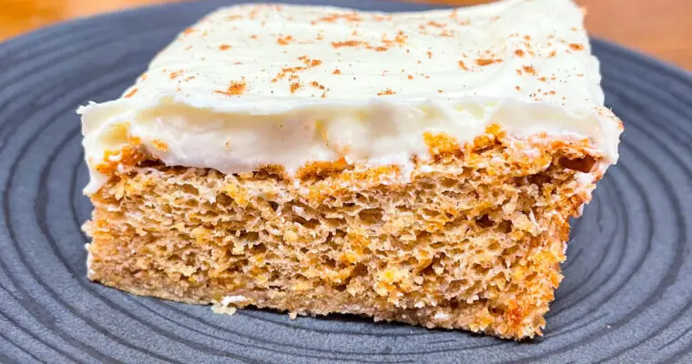 Pumpkin Pie Angel Food Cake