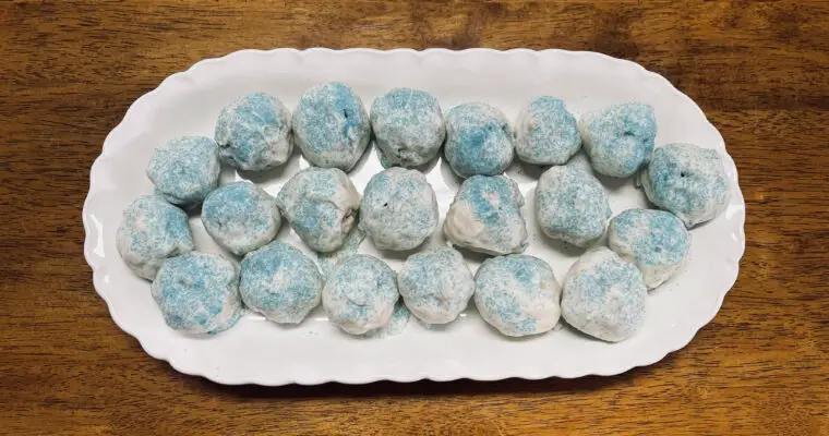 Rice Krispies Snowballs