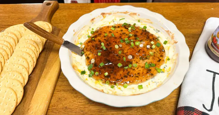 Pepper Jelly Cheese Dip Appetizer