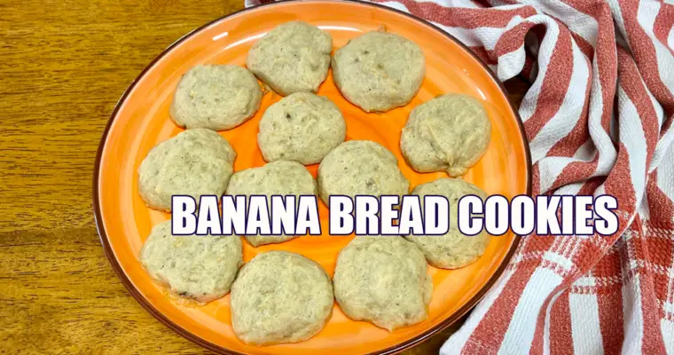 Banana Bread Cookies