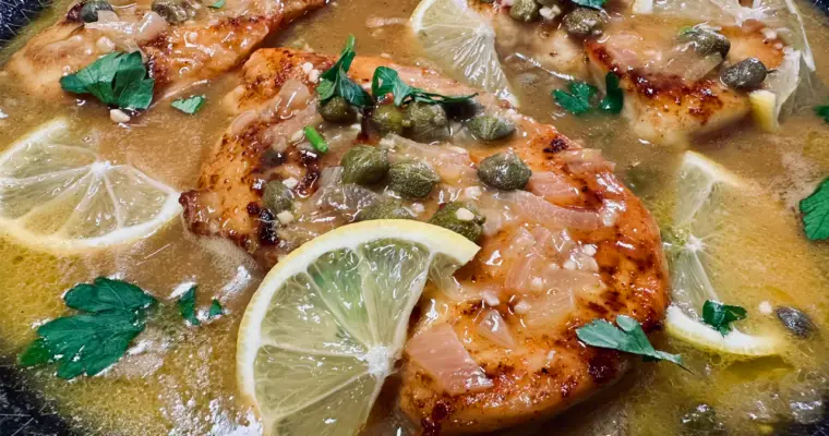 Easy Chicken Piccata