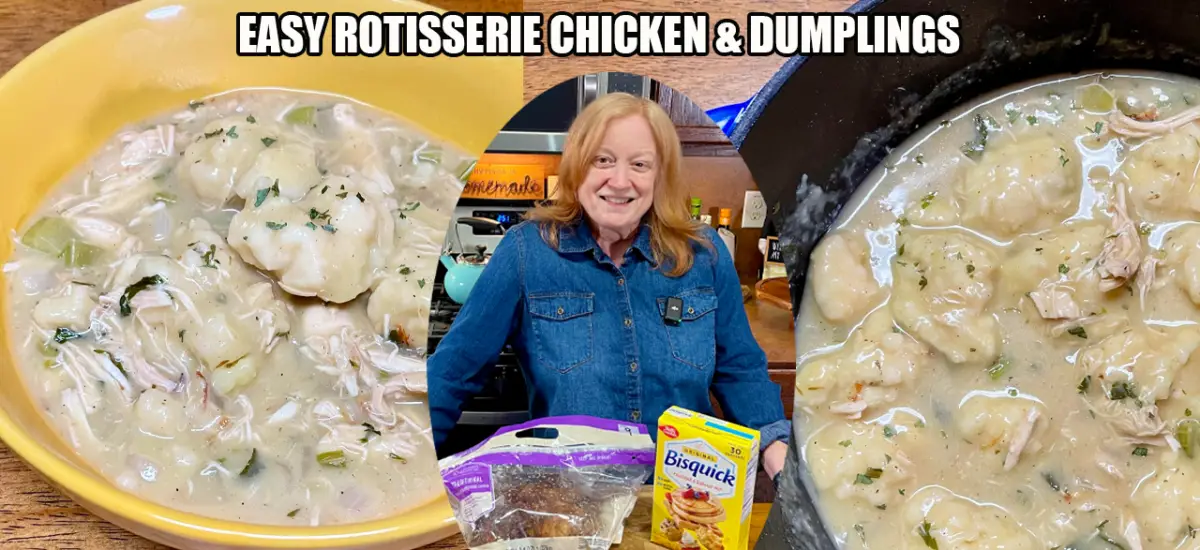 Rotisserie Chicken & Easy Dumplings