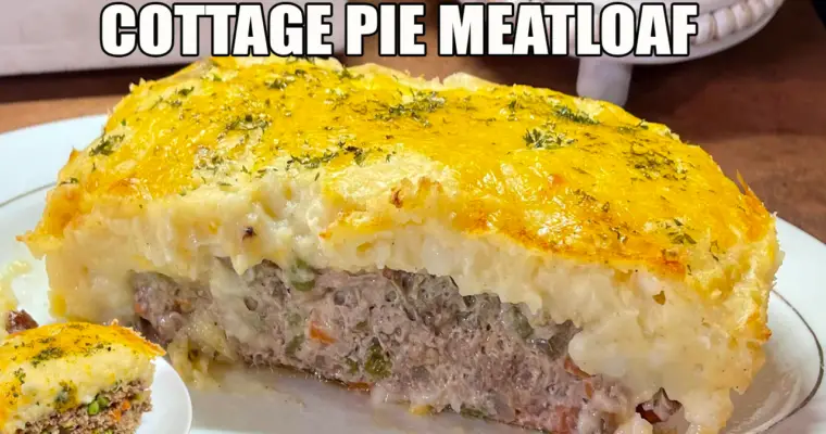Cottage Pie Meatloaf (Shepherd’s Pie)