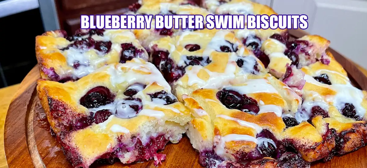 Blueberry Butter Swim Biscuits