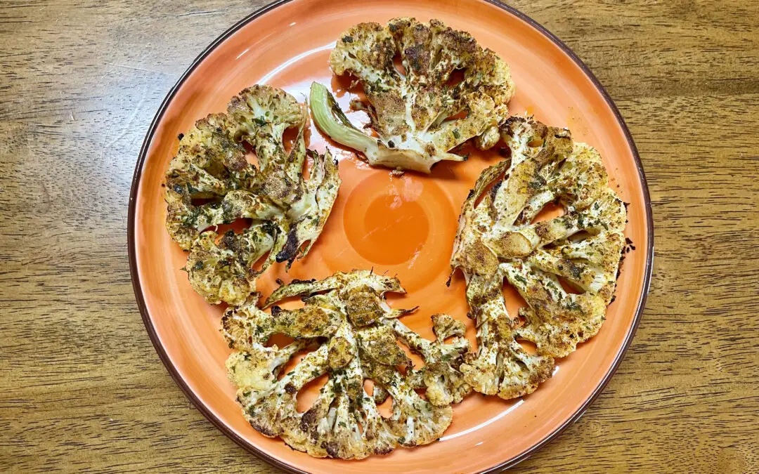 Easy Roasted Cauliflower Steaks