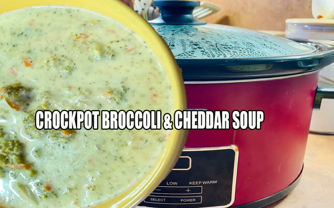 Crockpot Broccoli & Cheddar Soup