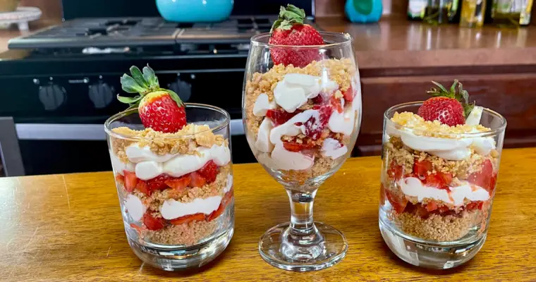No Bake Cheesecake Parfaits