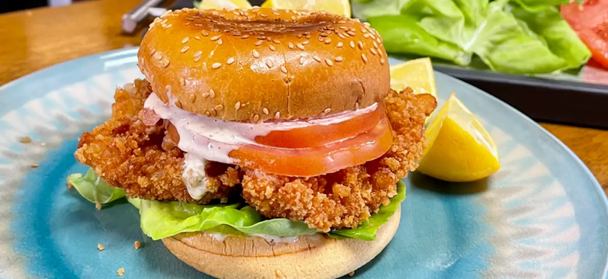 Ultimate Crispy Fried Fish Sandwich