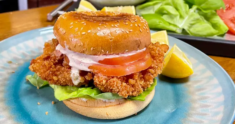 Ultimate Crispy Fried Fish Sandwich