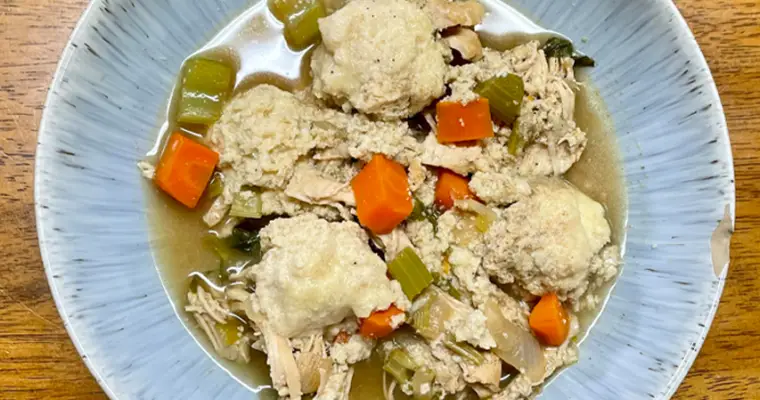 Chicken & Dumplings Low Carb