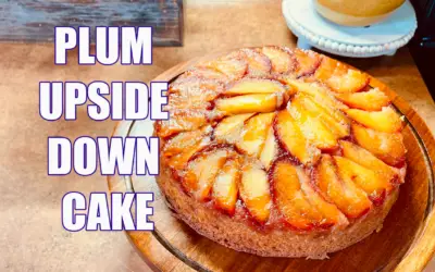 Plum Upside Down Cake