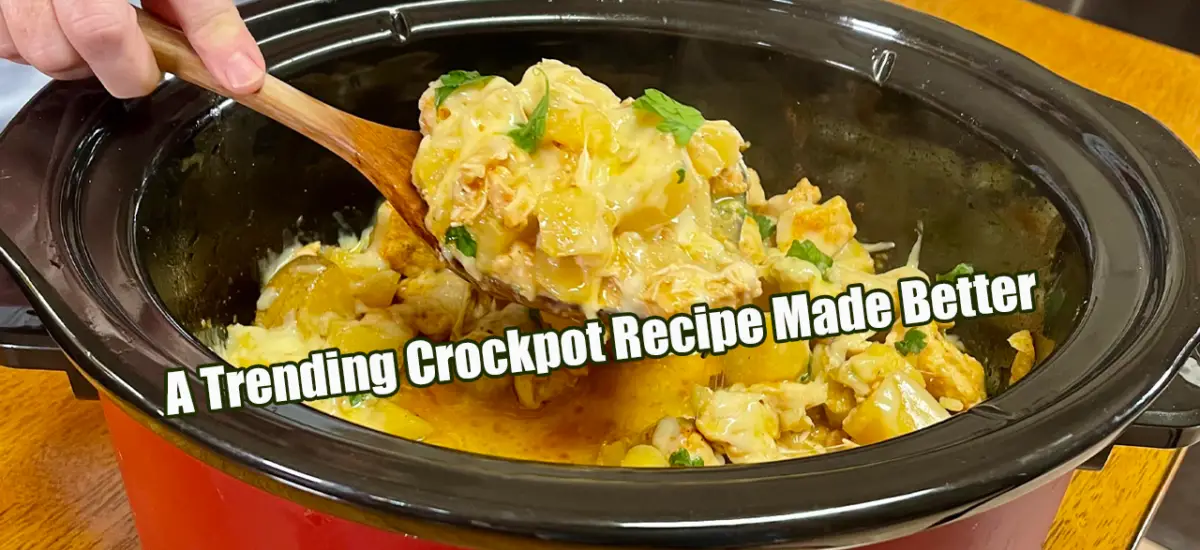 Crockpot Garlic Parmesan Chicken & Potatoes