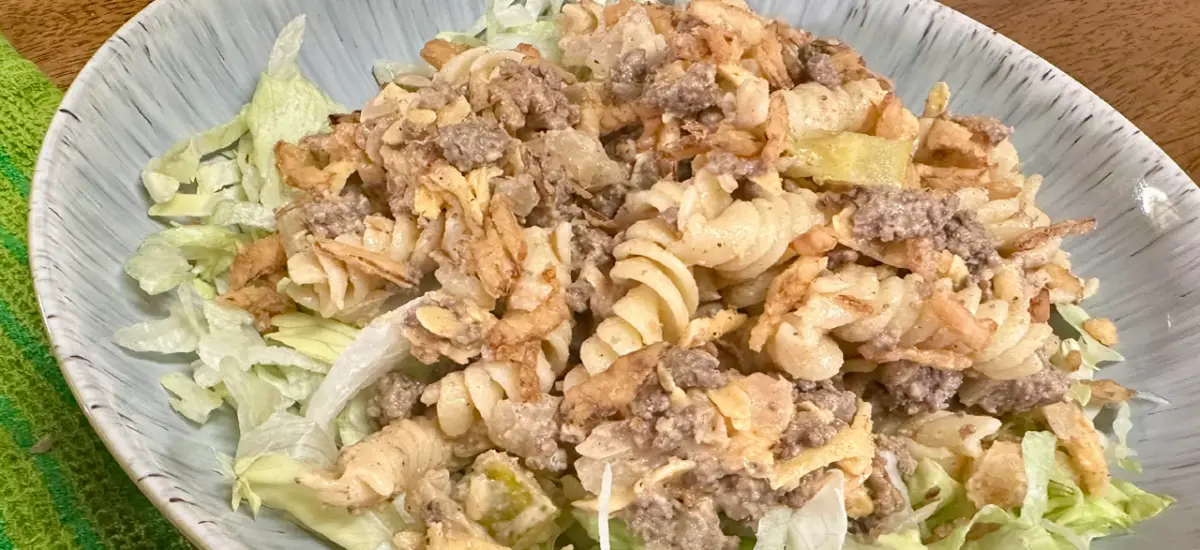BIG MAC Pasta Salad