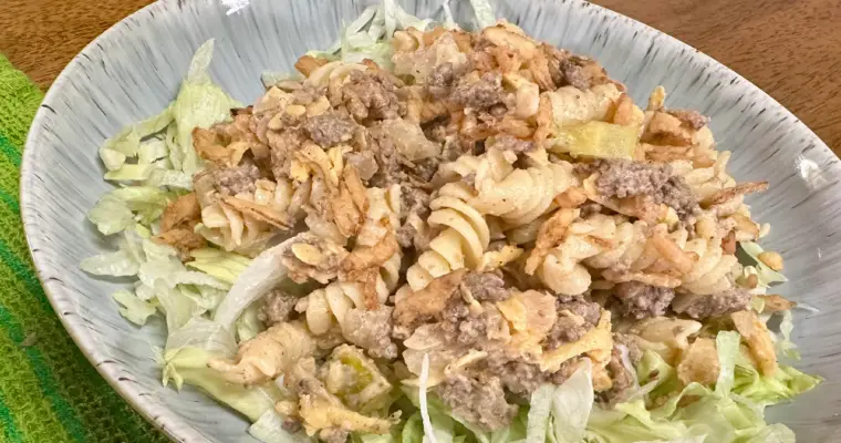BIG MAC Pasta Salad
