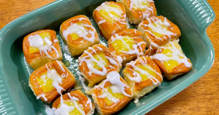Lemon Pie Hawaiian Rolls