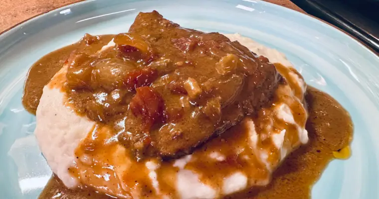 Crockpot OMG! Cube Steak & Gravy