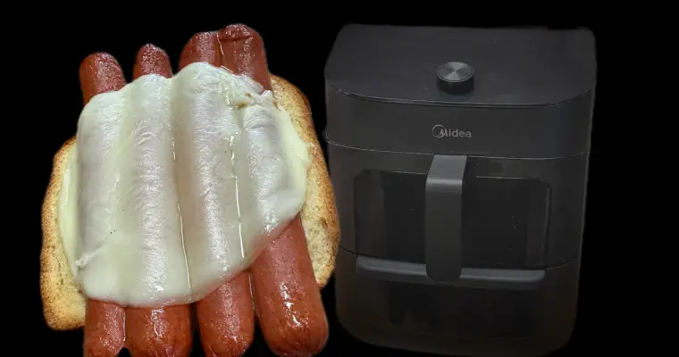 Air Fryer Irresistible Hotdog Melts