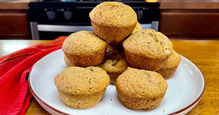 Spiced Apple Sauce Muffins