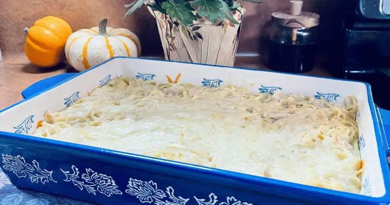 Creamy Chicken Tetrazzini